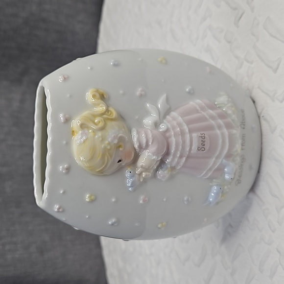 ENESCO VINTAGE BLESSING FROM ABOVE VASE "1991" - Picture 1 of 8